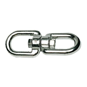 Girella inox doppio occhio