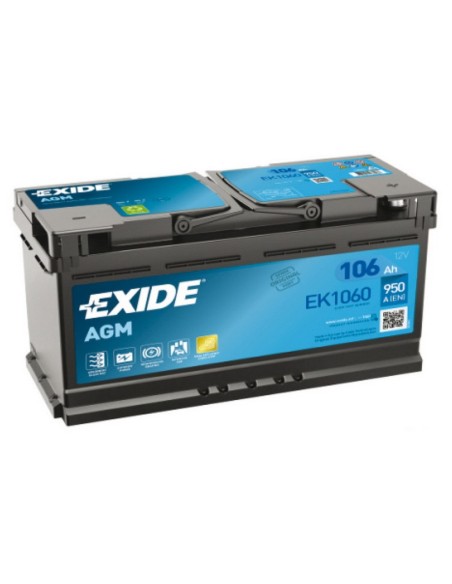Batteria EXIDE  AGM Ah