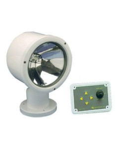Faro elettrocomandato Mega con bulbo stagno Sealed Beam da 7”