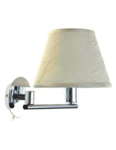 Applique snodata Maia ottone cromato