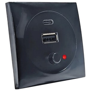 Presa USB A+C