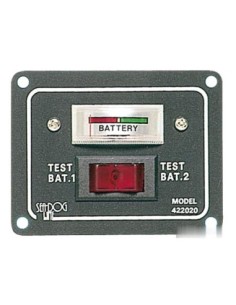 Pannellino tester batterie