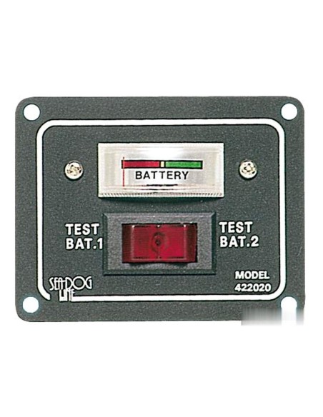 Pannellino tester batterie