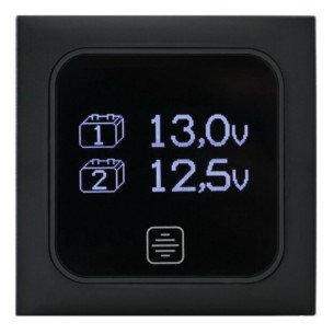Digital voltmeter panel
