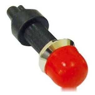 Watertight brass push button