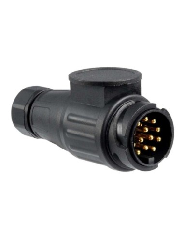 Spina poli con contatti rimorchi