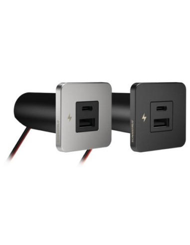 Presa USB doppia AC SCANSTRUT TILE