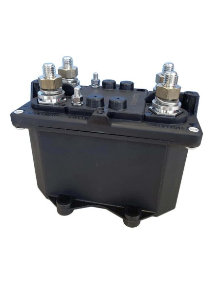 Staccabatteria automatico bipolare (teleruttore generale di corrente con alimentazione separata della bobina)