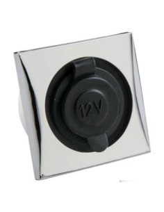 Presa accendisigari cromata