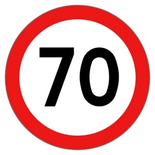 Zugelassene Tachoscheibe selbstklebend Kmh