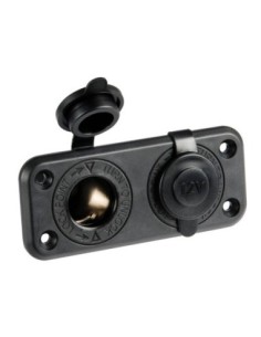 Presa corrente tipo accendisigari doppia