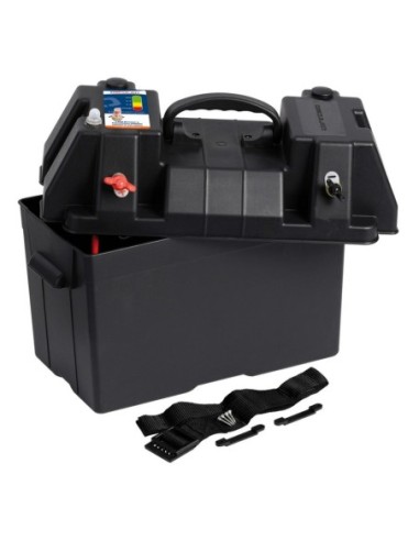 Cassetta batteria power center DELUXE con dual USB