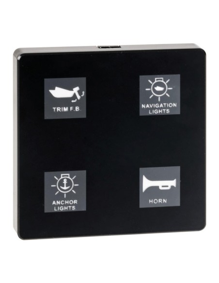 Pannello elettrico touch programmabile con centralina CAN-BUS