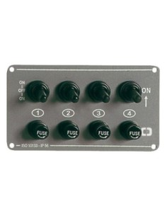 Pannello interruttori orizzontale