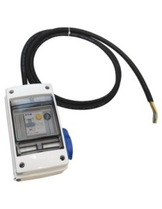 Quadro elettrico con presa shuko