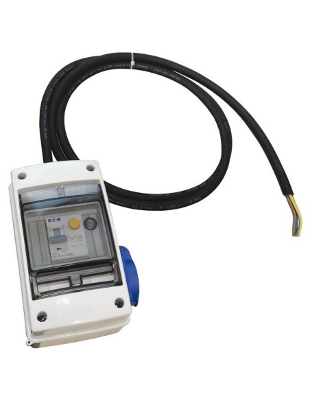 Quadro elettrico con presa shuko