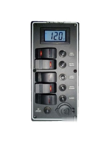 Pannello elettrico PCAL voltmetro digitale