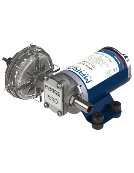 Elettropompa autoadescante con ingranaggi in bronzo per travaso gasolio, antigelo, acqua