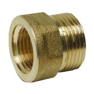 Brass joint sleeve malefemale