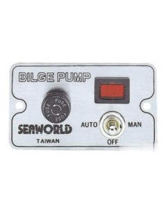 Pannello pompe sentina