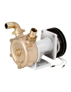 Pompa autoaspirante in bronzo con girante stellare a frizione elettromagnetica