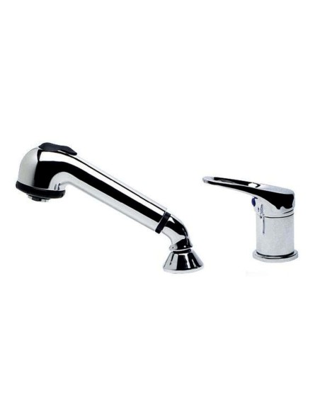 Miscelatore monocomando  doccia estraibile