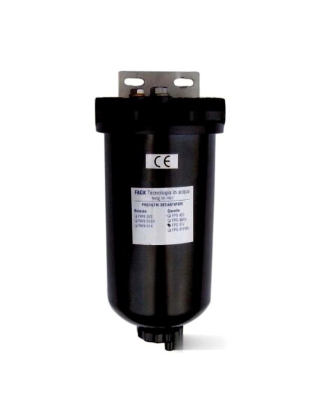Prefiltro decantatore con rete inox micron