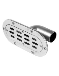 Scarico pozzetto inox ovale