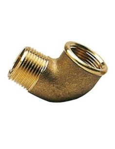 Gomito ottone maschiofemmina