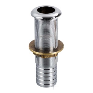 Scarico mare ottone cromato