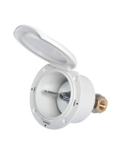 Rubinetto carburante con vano