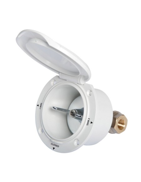 Rubinetto carburante con vano