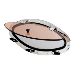 Oblò inox ellittico 510x250