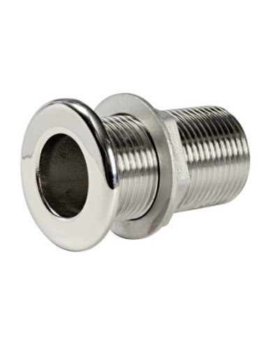 Scarico mare inox lucido