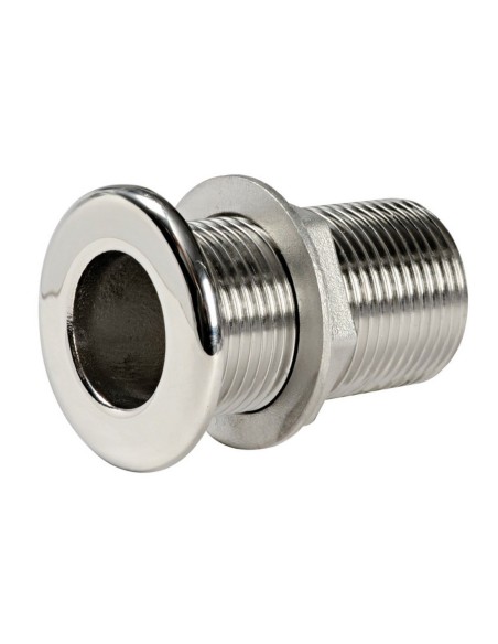 Scarico mare inox lucido