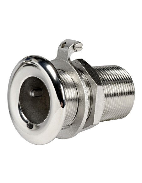 Scarico mare inox lucido