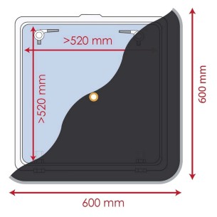 Blinds for hatches and portlights