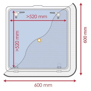 Fly screen 600
