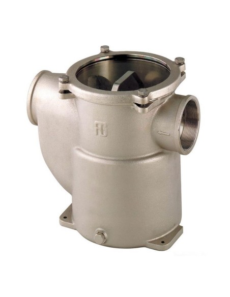 Filtro acqua bronzo nichelato conforme RINA