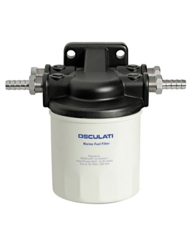 Filtro benzina/diesel con cartuccia a perdere da 10 micron