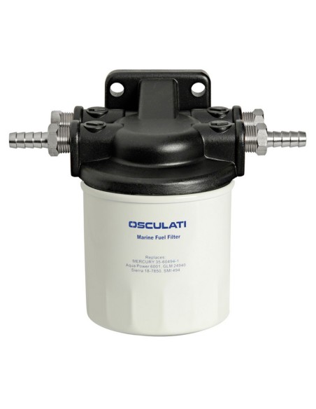 Filtro benzina/diesel con cartuccia a perdere da 10 micron