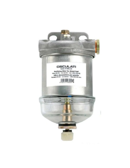 Filtro gasolio coppa vetro