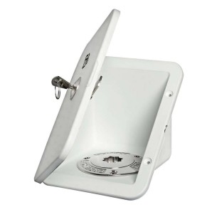 Fuel builtin compartment lock