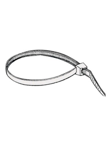 Fascette riapribili nylon bianco