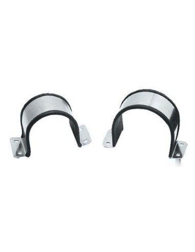 Cavallotti inox gommati 4852