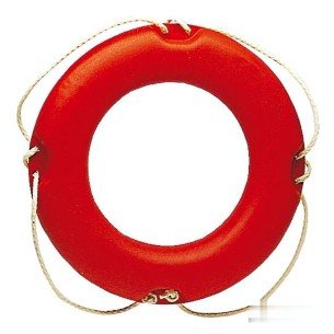 Rettungsring aus Eltex orange