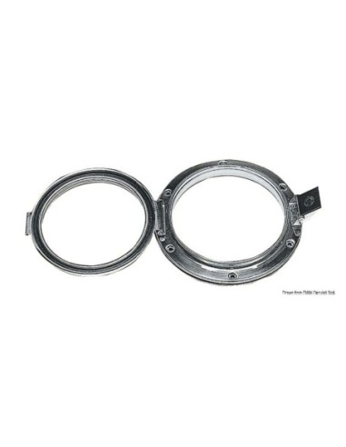 Oblò Vemefa inox tondo