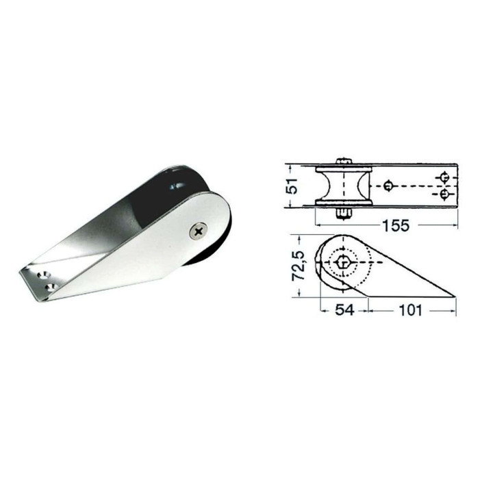 Musone di prua inox