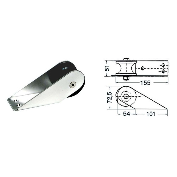 Musone di prua inox