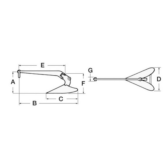 Ancora Plough 7 kg